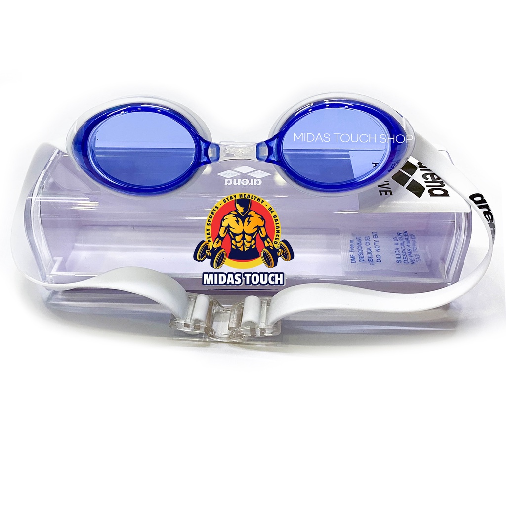 Kính bơi A.R.E.N.A Active Cao Cấp Người Lớn Trẻ Trên 12 Tuổi - Chống Tia UV Hiệu Quả Dây Đeo Silicone Êm Ái