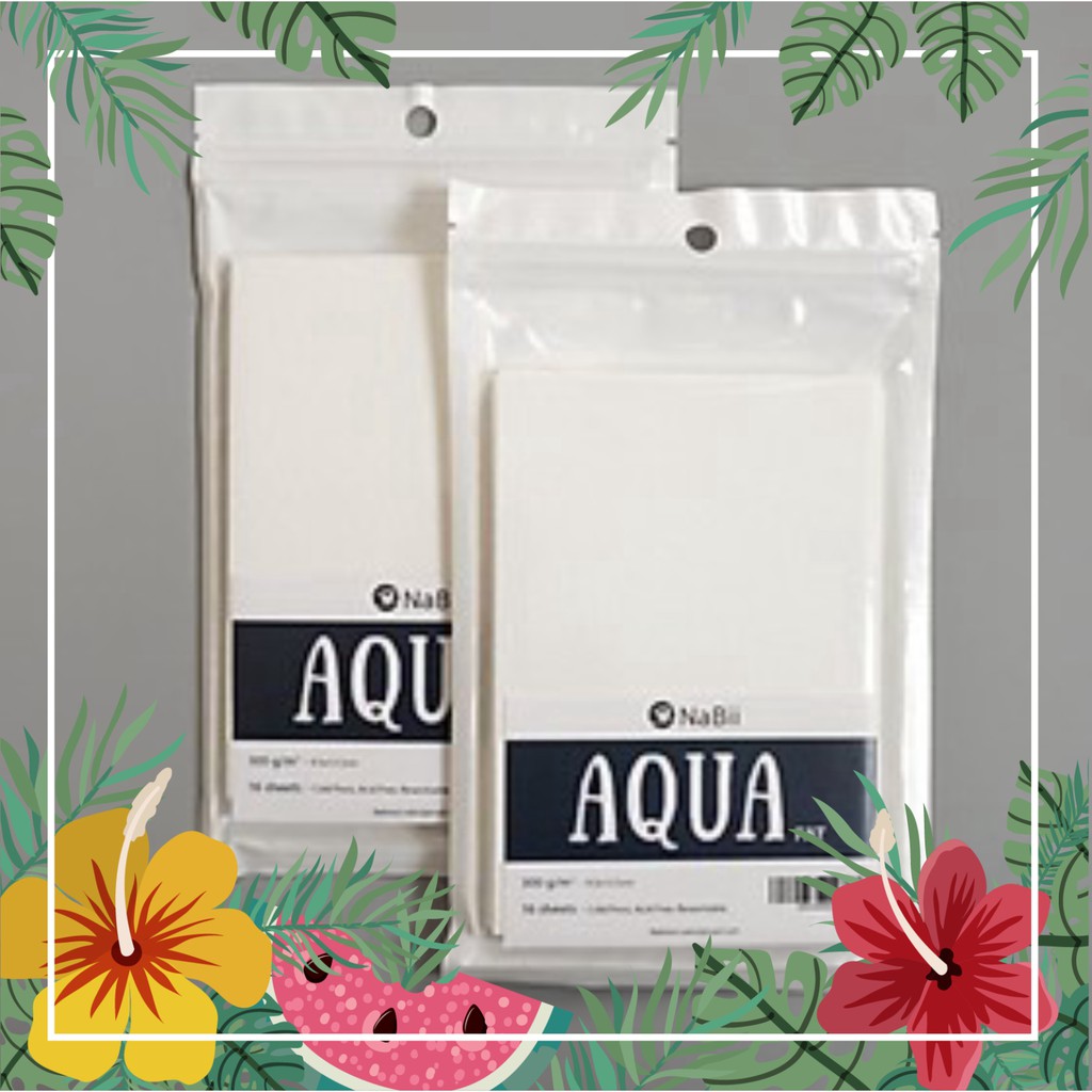 Giấy Vẽ Mua Nước Nabii Aqua Fat ĐL 300gsm