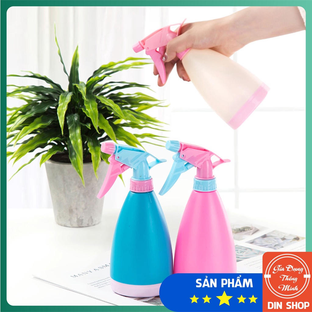 Bình xịt nước tưới cây 400ml 🦑MINI🦑 Bình mini nhỏ gọn tưới cây cảnh để bàn, cây cảnh nội thất, cây bonsai