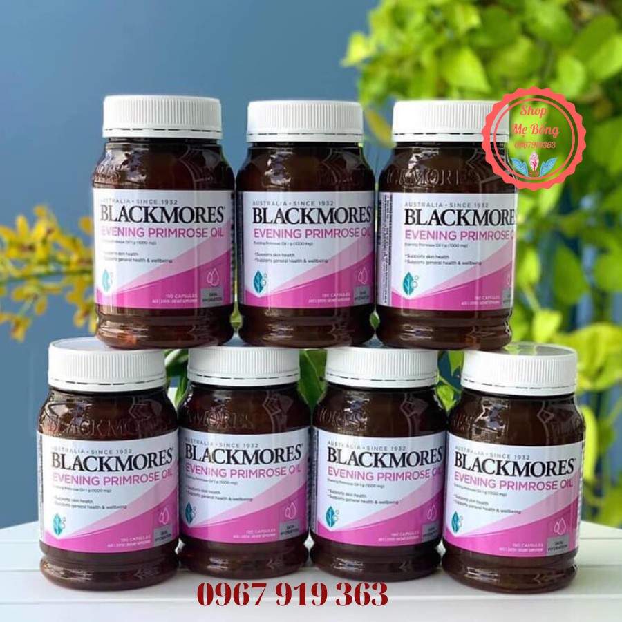 [HÀNG CHÍNH HÃNG ÚC] Tinh dầu hoa anh thảo Blackmores 190 viên của ÚC - Điều hòa nội tiết, tăng thụ thai, đẹp da | BigBuy360 - bigbuy360.vn