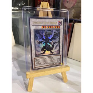 Lá bài thẻ bài Yugioh Infernity Doom Dragon - Ultra Rare - Tặng bọc bài nhựa bảo quản