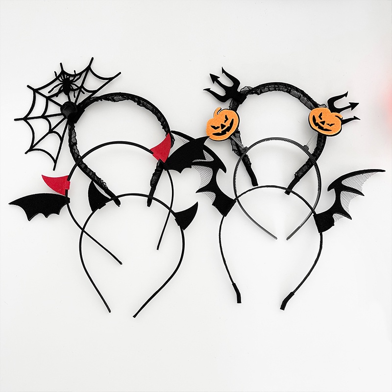 Cài Tóc Hình Sừng Quỷ Vui Nhộn Hóa Trang halloween Cho Bé Gái