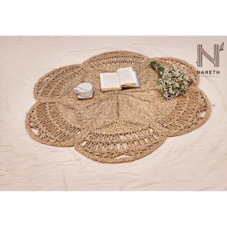 Thảm trang trí Cói Hoa 1m2