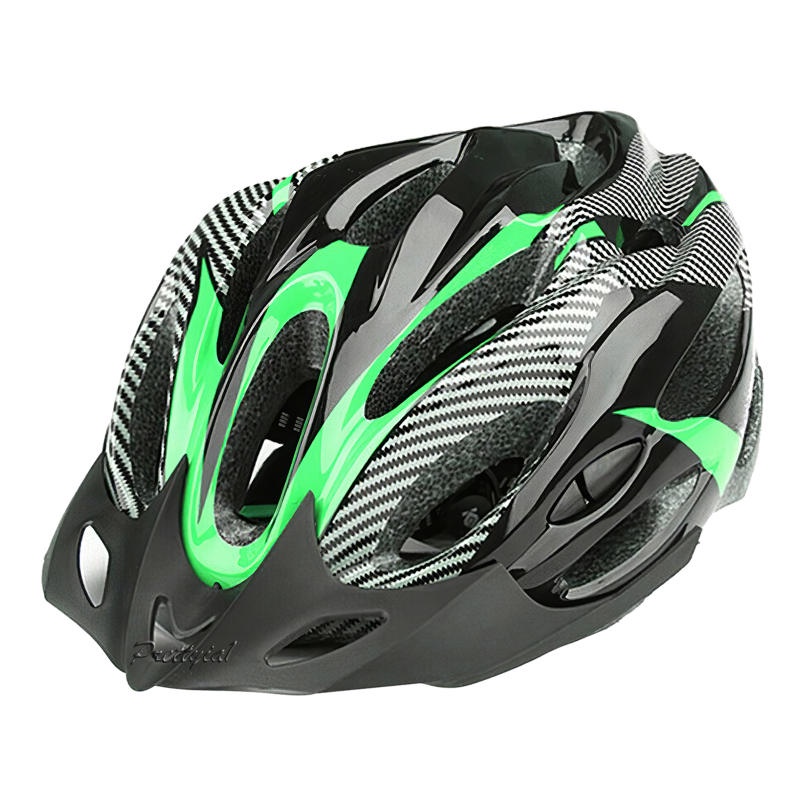 [Prettyia1] Mũ Bảo Hiểm Xe Đạp Có Tấm Chắn Chống Va Chạm EPS Màu Đỏ Đen