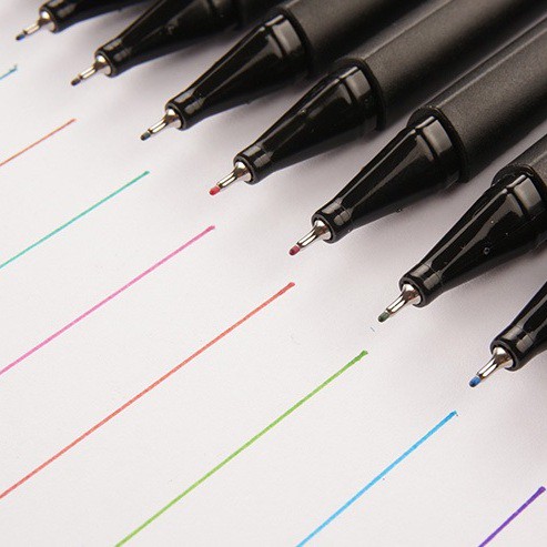 Bút lông kim Artline Supreme EPFS-200 Fine Pen nét 0.4mm