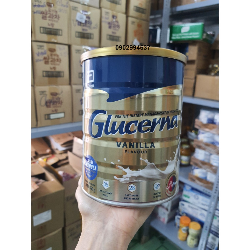 [Sữa cho người tiểu đường]Sữa Glucerna 850g của Úc dành cho người tiểu đường