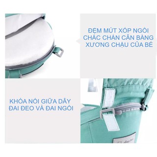 Địu em bé Aingtree đa chức năng phù hợp mọi thời tiết