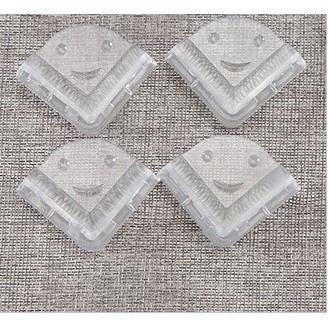 Set 4 Miếng Bịt Góc Bàn Silicone - Bịt Cạnh Bàn Chống Đập Đầu Vào Cạnh Bàn Cho Bé 88258