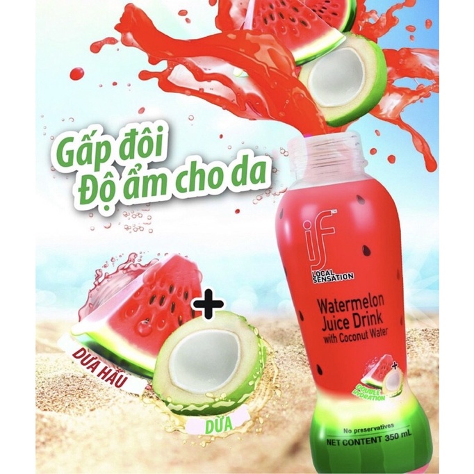 Nước ép trái cây nhập khẩu từ Thái Lan 350ml