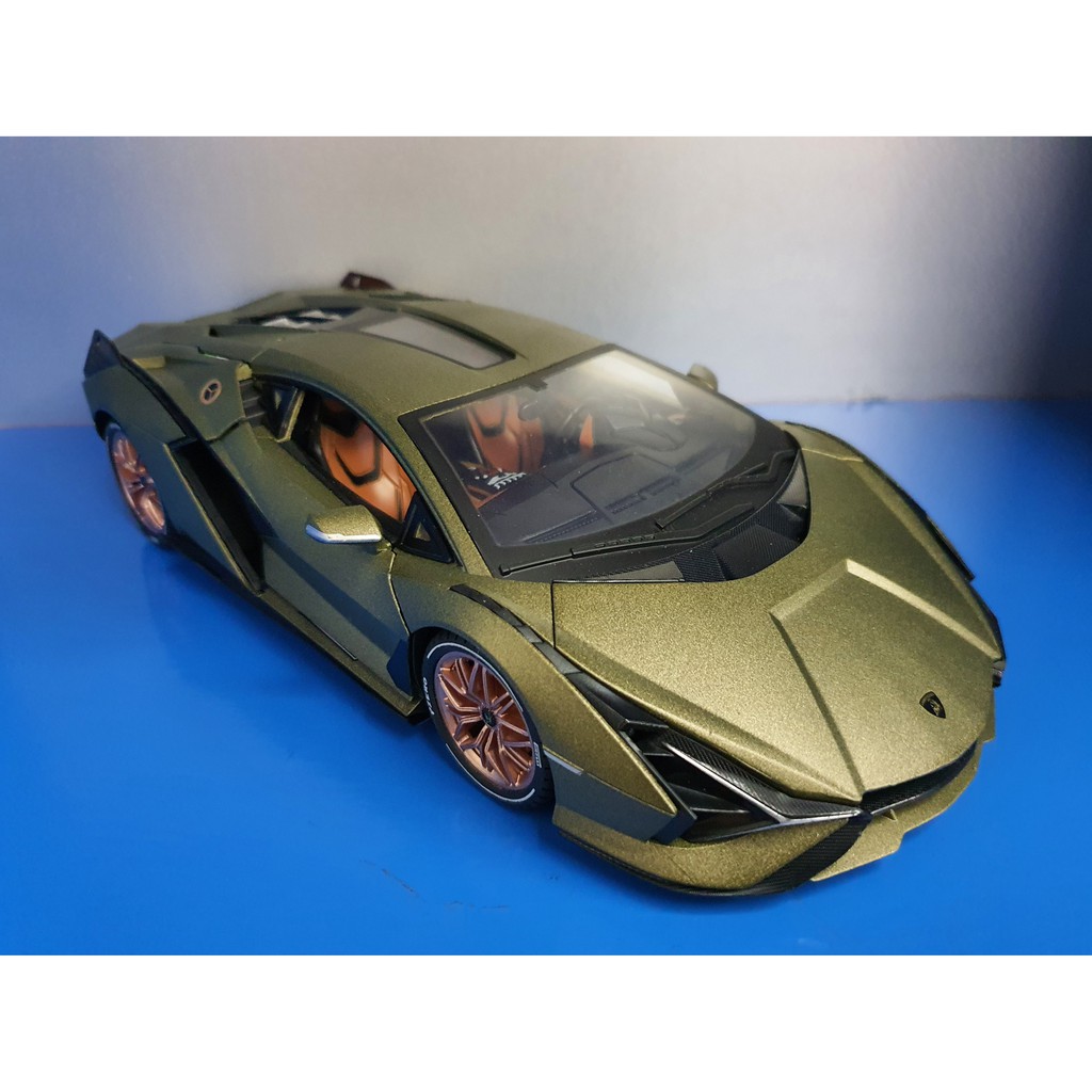 Siêu xe mô hình Lamborghini Sian FKP 37 tỉ lệ 1:18 [nguyên hộp]