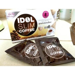 Giảm cân Idol slim coffee chính hãng Thái Lan - hộp 10 gói