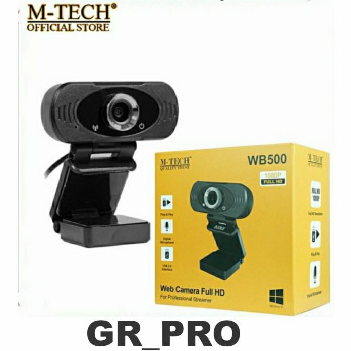 Webcam M Tech Ori 1080hd Wb 500 | BigBuy360 - bigbuy360.vn