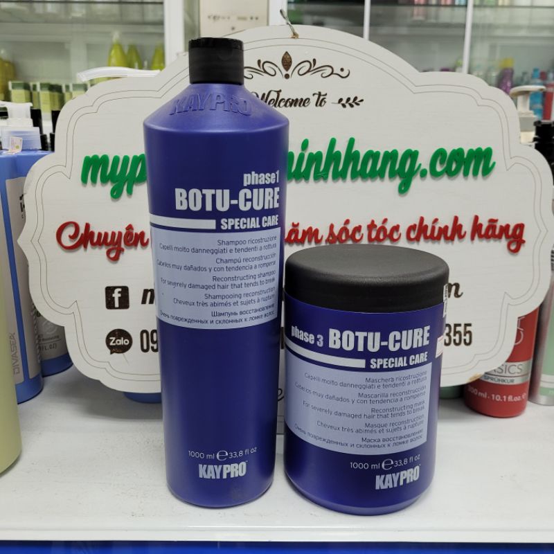 DẦU GỘI VÀ MẶT NẠ CHO TÓC HƯ TỔN KAYPRO BOTU CURE 350ml - 1000ML