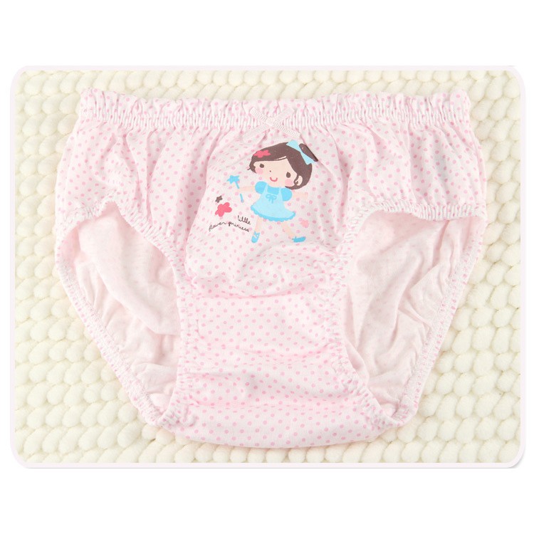 Quần Chíp Bé Gái,Quần Lót Bé Gái Set 5 Chiếc Kháng Khuẩn 100% Cotton hàng Xuất Hàn Quốc Dành Cho Bé từ 3-15 tuổi PK17