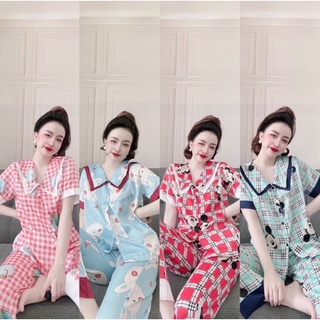 Đồ bộ pijama nữ rẻ đẹp lụa latin