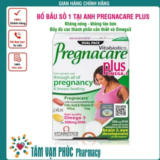 Pregnacare plus omega 3 - bổ sung vitamin và khoáng chất cho phụ nữ mang thai và cho con bú