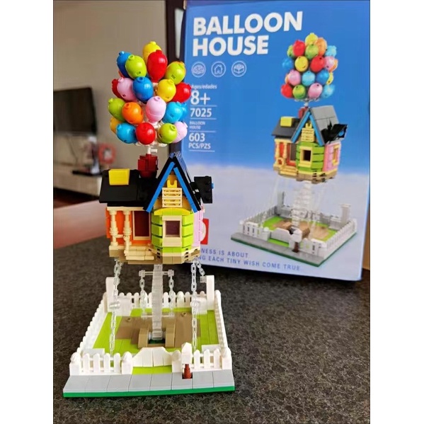 Mô Hình Lắp Ghép Lego Ngôi Nhà trong phim Up balloon Disney