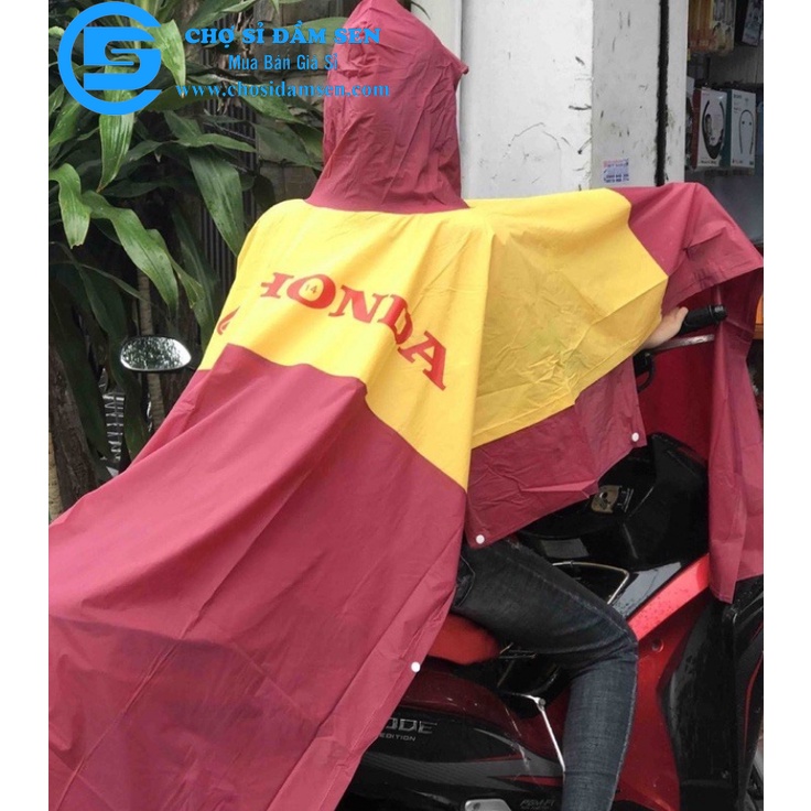 Áo mưa cánh dơi Honda Tiện dụng , thời trang, chất liệu tốt G347-AoMuaHD
