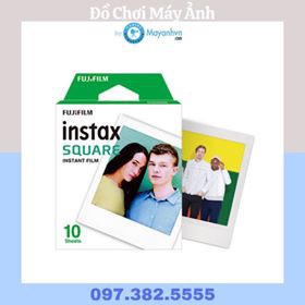 Giấy in máy ảnh Fujifilm Instax square (10 kiểu)