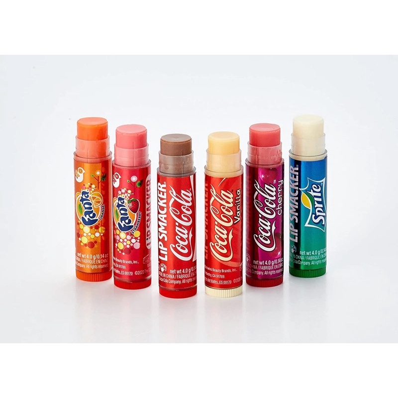 1 Thỏi Son dưỡng Lip Smacker nước ngọt Coke 4g ẩm mềm môi - Lip Smacker Coke Lip Balm Moisturizing