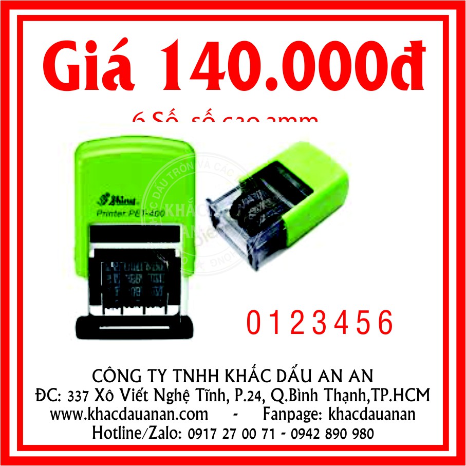 Dấu Date, Dấu Ngày tháng năm