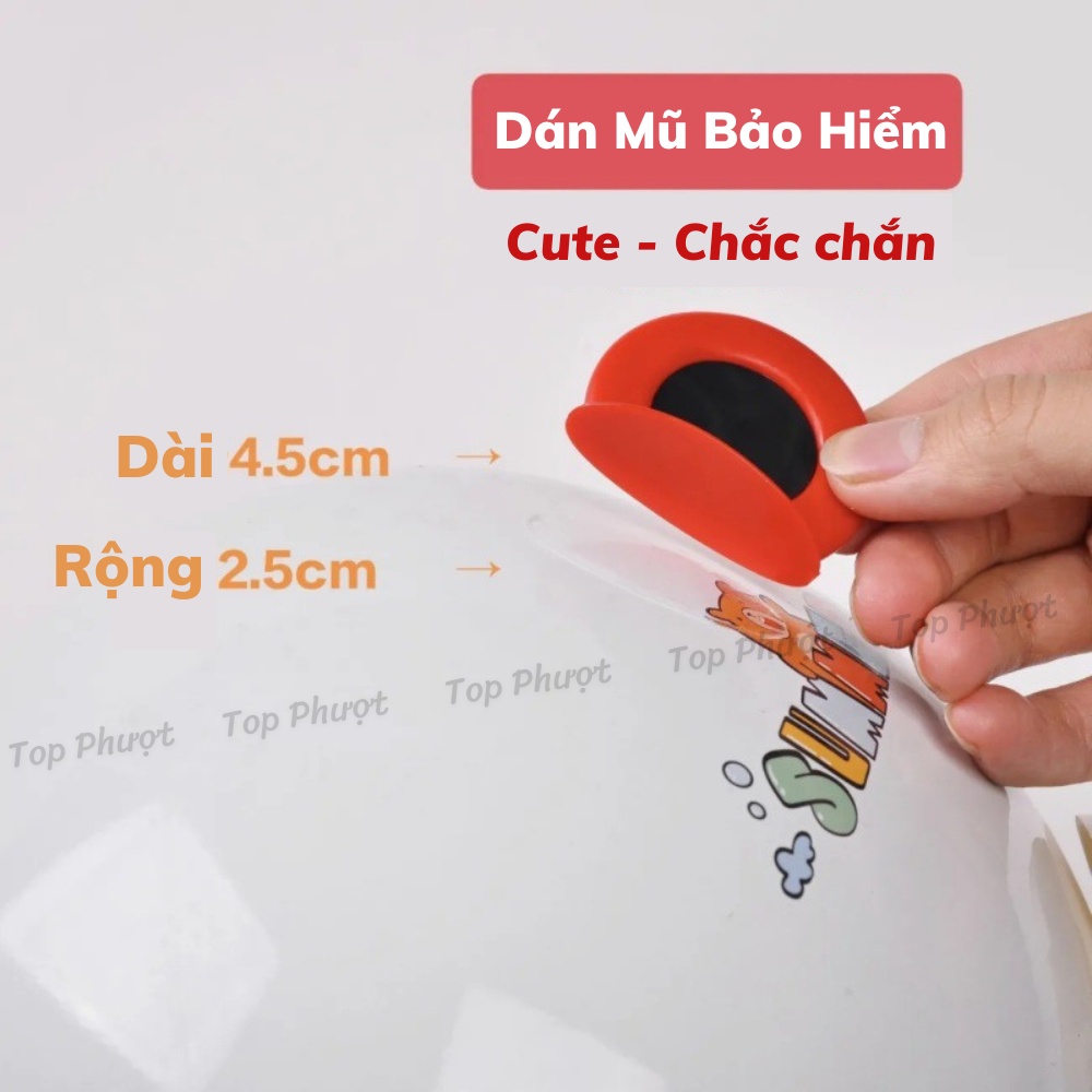 Tai gấu mèo gắn mũ nón bảo hiểm nhựa mịn đẹp siêu dính, tai mèo gắn mũ bảo hiểm, tai gấu gắn nón bảo hiểm, chong chóng