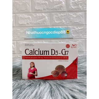 (CHÍNH HÃNG)Viên bổ sung Canxi Calcium D3-G7