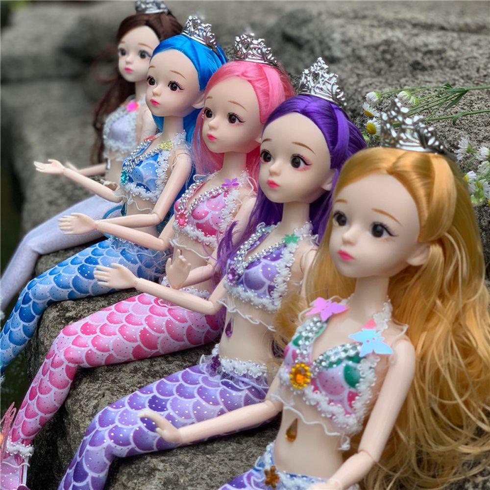 Búp Bê BJD 30Cm Mắt 3D Có Thể Tháo Rời Độc Đáo