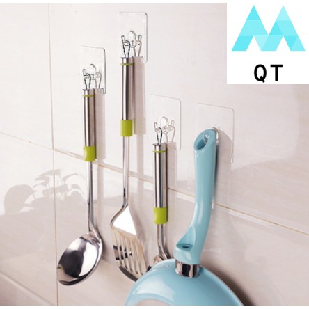 Combo 10 Móc Dán Tường Đa Năng Chịu Lực Thần Thánh Trong Suốt