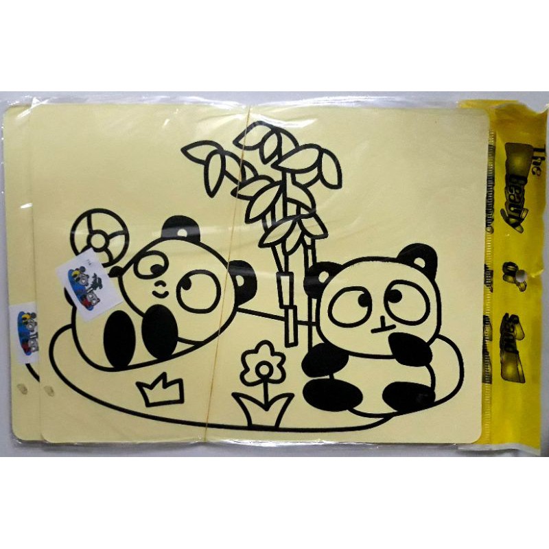 10 tranh cát khổ giấy A4