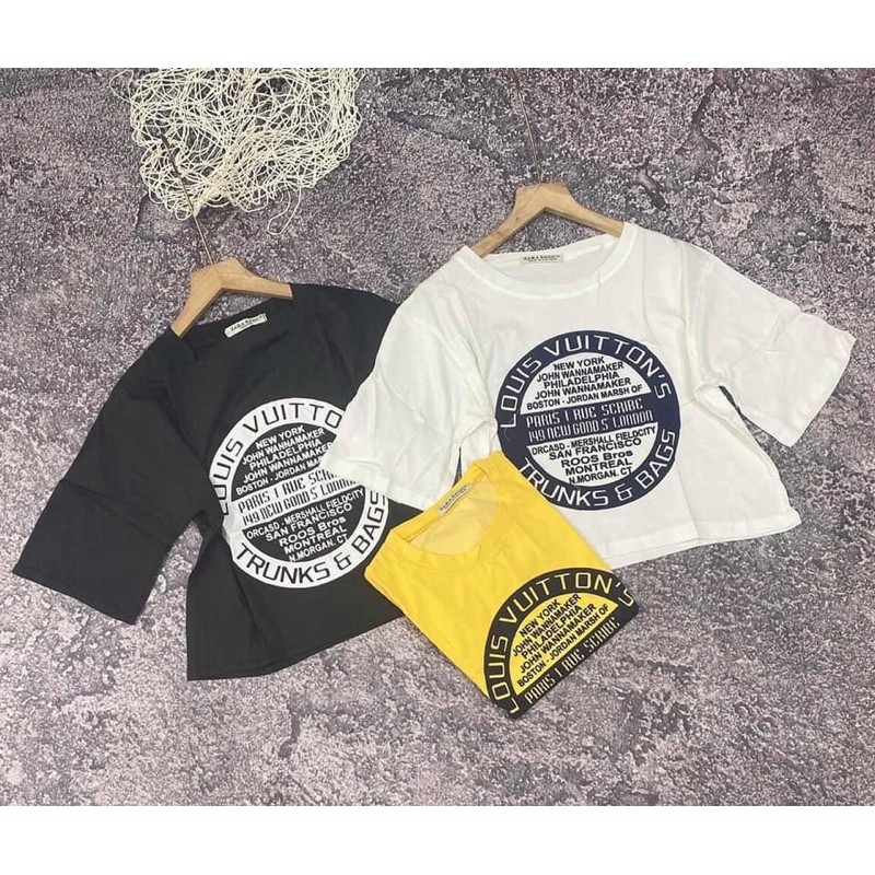 Tổng hợp áo thun croptop