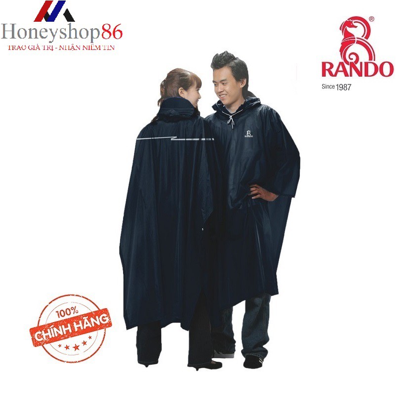 Áo mưa Rando Poncho vải Best phản quang Loại cao cấp APNS-27 che chở cho người thân yêu của bạn HONEYSHOP86 | BigBuy360 - bigbuy360.vn