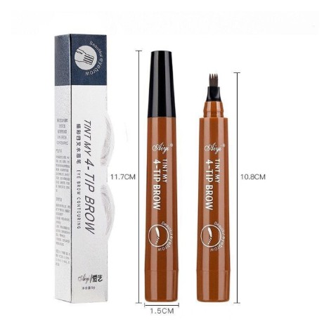 Bút kẻ lông mày SUAKE chống thấm nước ngòi 4 răng | BigBuy360 - bigbuy360.vn