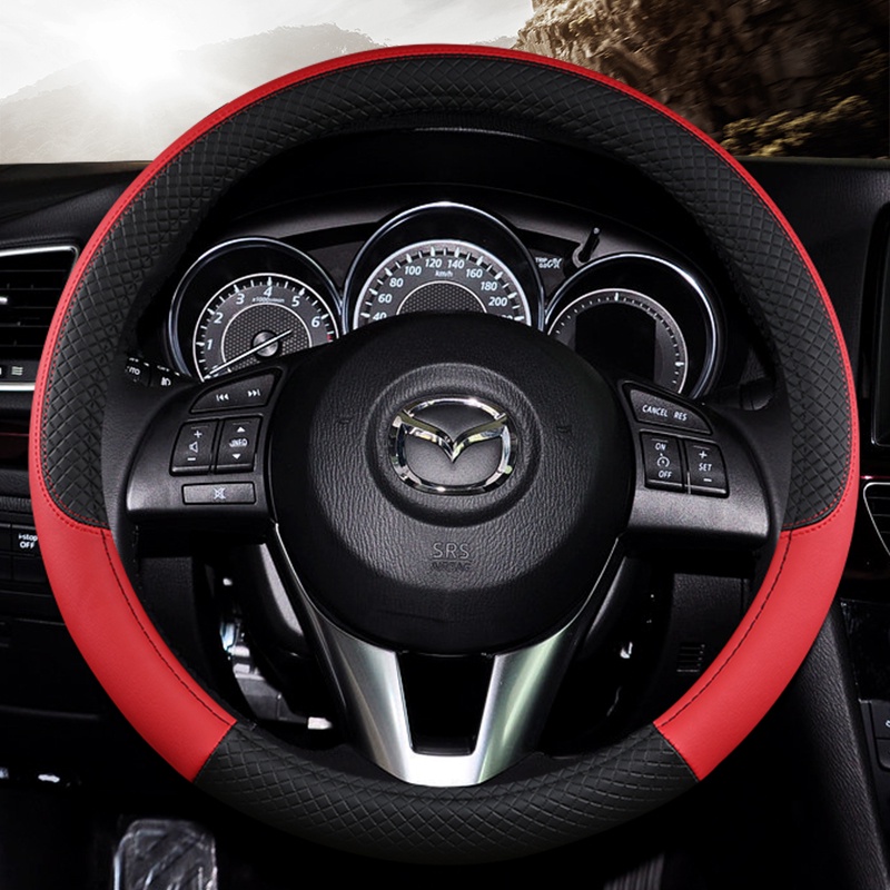 Vỏ Bọc Vô Lăng Thoáng Khí Cho Mazda CX5 CX7 CX3 CX9 RX Mx30 Atenza AXELA 2017