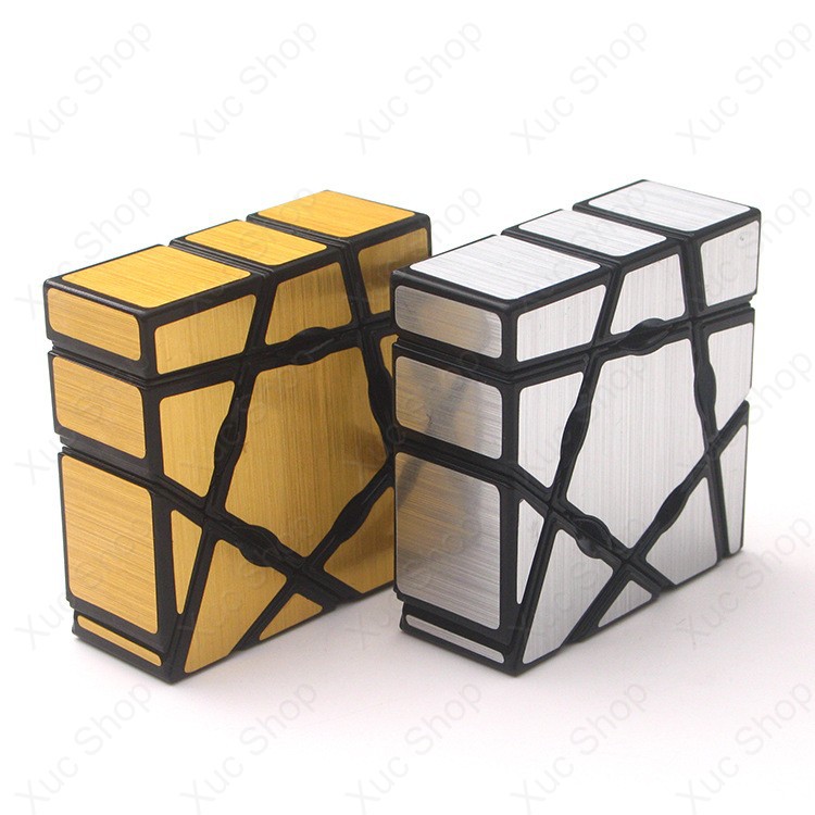 Rubik Ghost Mirror Bạc - YongJun 1x3x4 - Biến thể gương