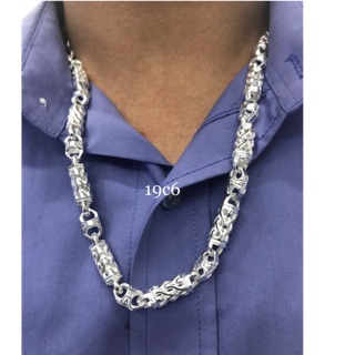 Dây chuyền bạc nam