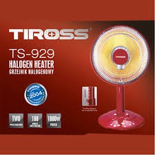 Đèn sưởi halogen TIROSS TS929( sưởi nón bh 12 tháng)