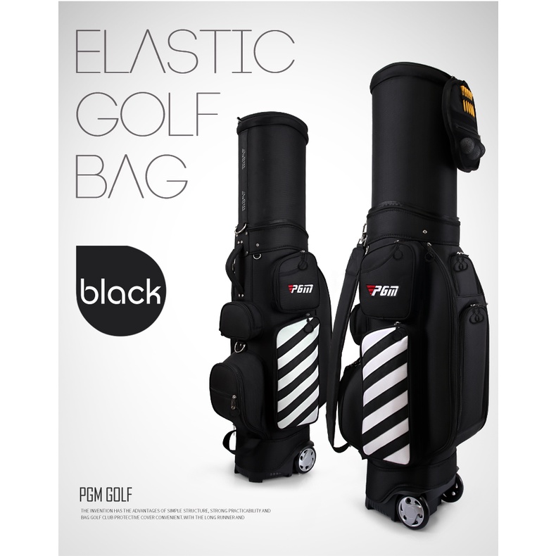 Túi gậy bánh xe chính hãng PGM QB041, túi gậy bánh xe chất liệu vải cao cấp