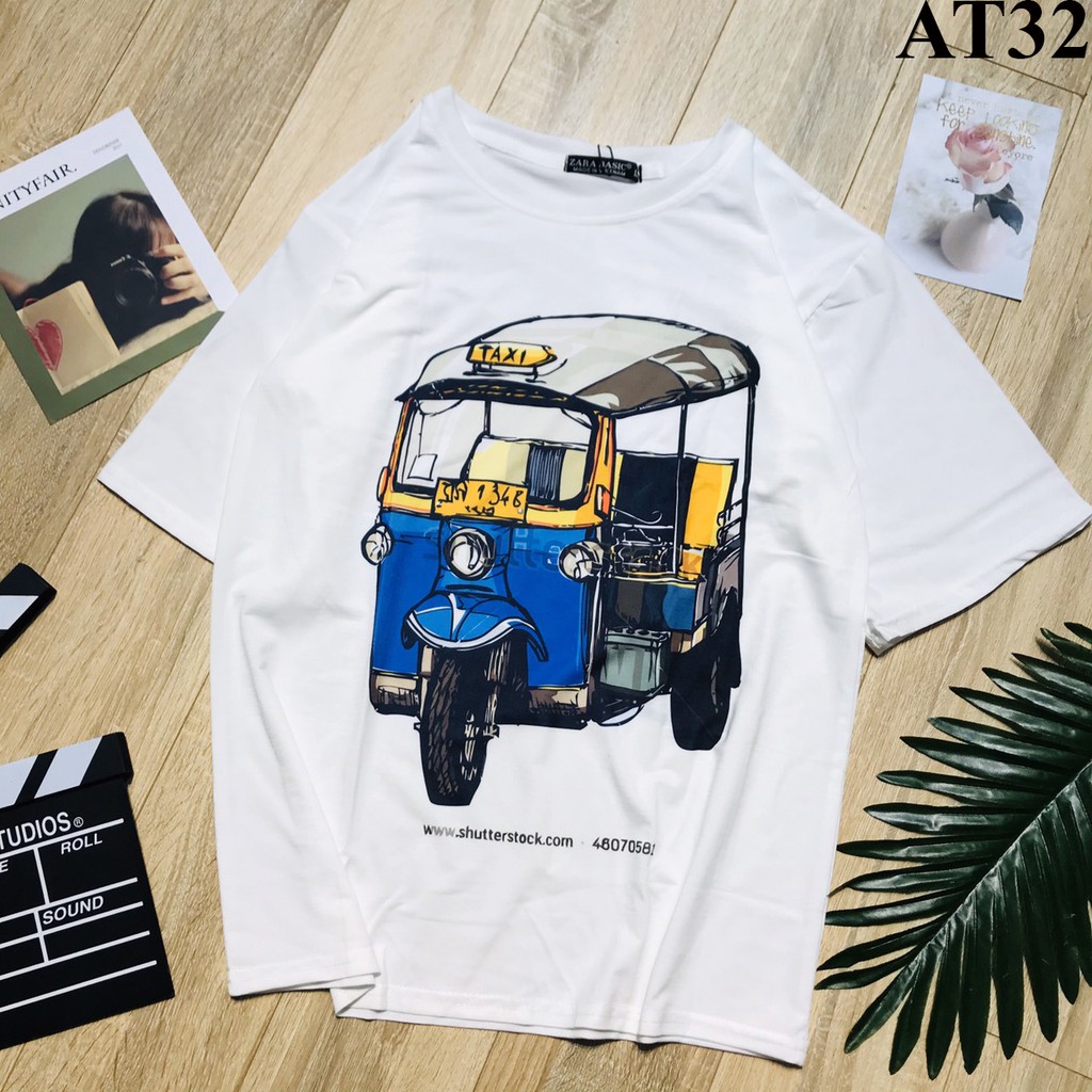 Áo Thun Tay Lỡ Form Rộng Unisex - Mã AT01-210 - Áo Thun (MẪU NGẪU NHIÊN) | BigBuy360 - bigbuy360.vn