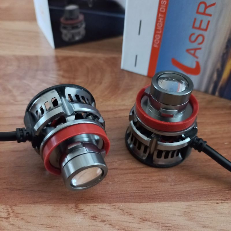 Bóng đèn pha Bi led laser H11 và chân 9005/HB3 canbus giá 2 bóng