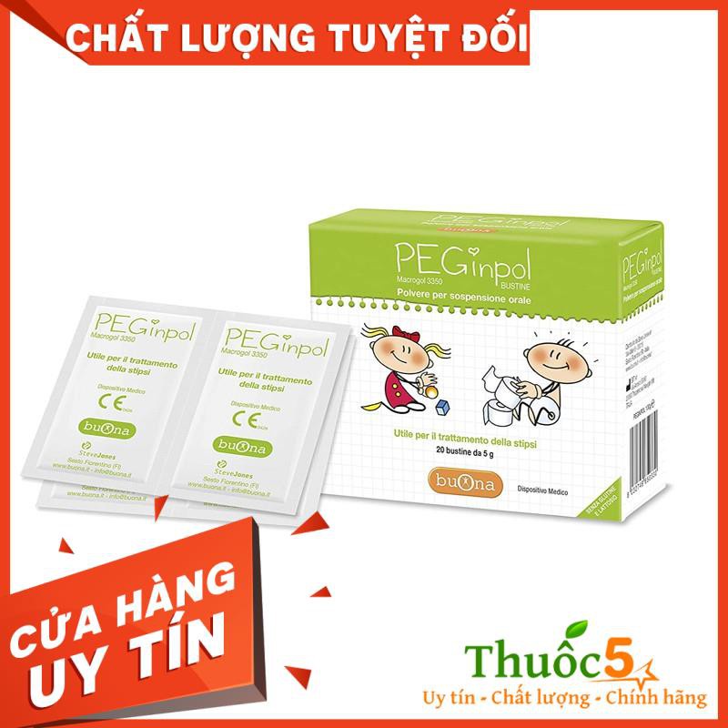 PEGINPOL 3350 bột nhuận tràng giảm táo bón hiệu quả 100g