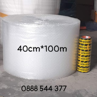 Cuộn xốp nổ ,xốp khí, bóng khí, chống sốc bọc hàng Kích Thước 40cm X 100m