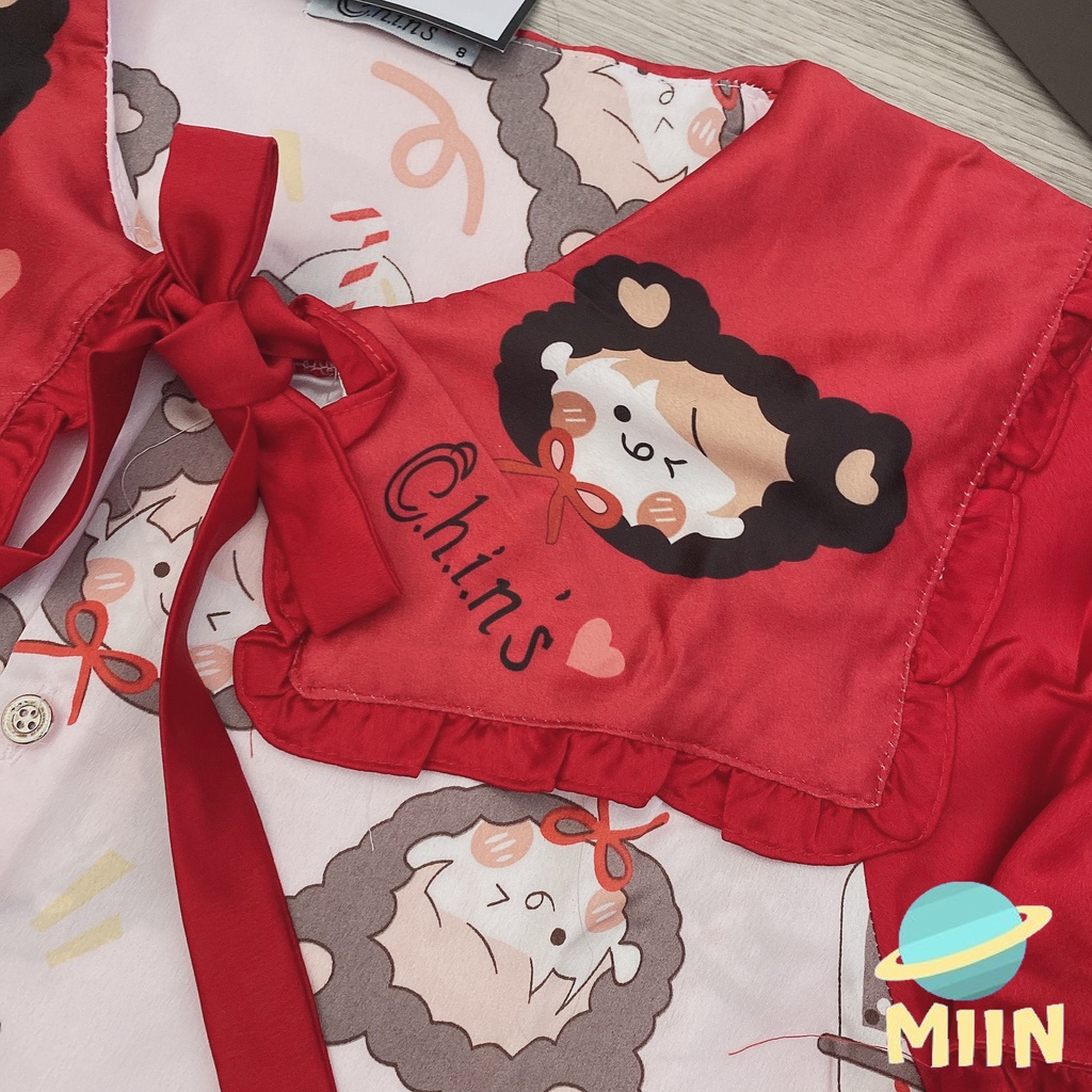 [NGỦ CAO CẤP] BỘ PYJAMA CÔ BÉ CUTE - CHẤT LIỆU LATIN CAO CẤP - PHIÊN BẢN ĐÁNG YÊU