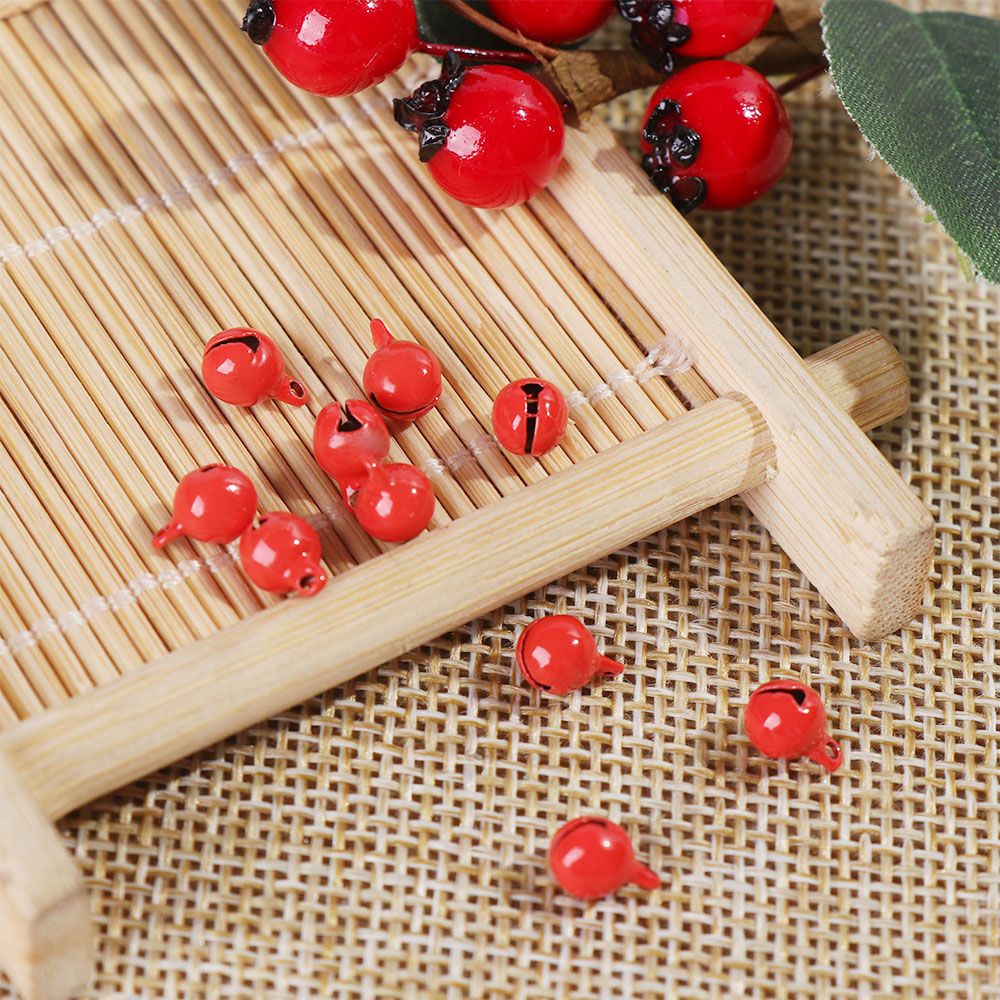 Set 10/20 chuông đồng mini 5mm siêu nhỏ 1/6 nhiều màu dùng làm đồ trang trí nhà búp bê DIY