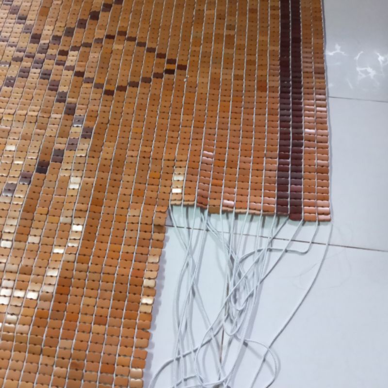 Dây dù tròn đan chiếu tre, cước decor trang trí