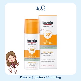 Kem chống nắng giúp giảm nhờn eucerin spf 50+ eucerin sun gel - cream oil control spf 50+