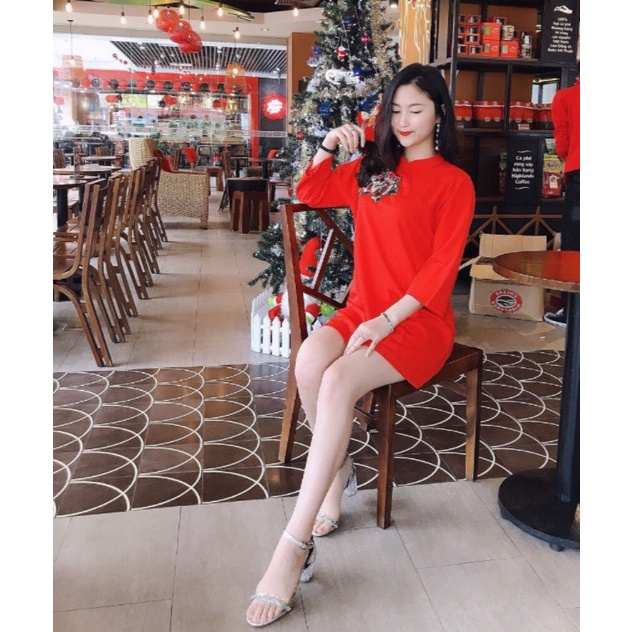 Đầm váy cách tân tay lửng thời trang trẻ trung cho nữ ADT03