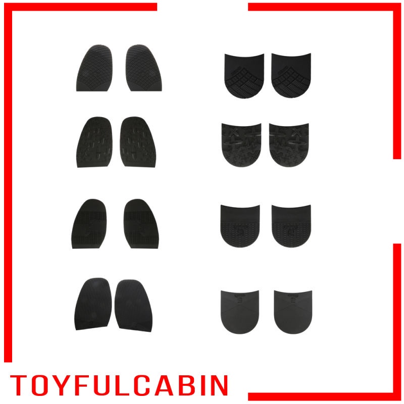[Toyfulcabin] Miếng Cao Su Nửa Đế Giày Chống Trượt DIY Cho Nữ