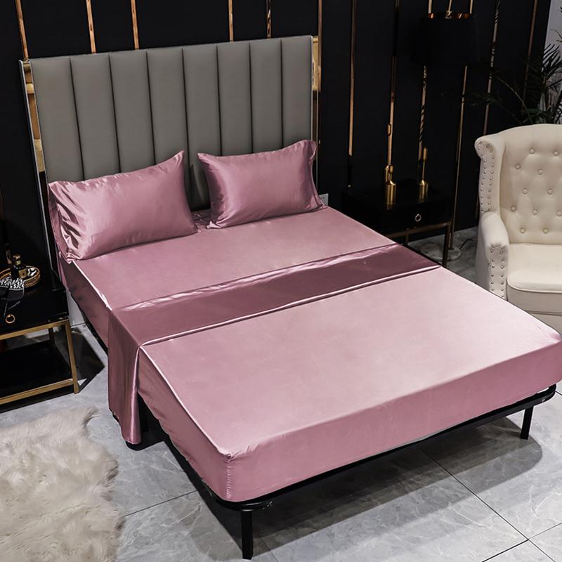 Lụa băng ga trải giường mát lạnh ga trải giường Có nhiều màu để lựa chọn mềm mại và thoải mái Lụa băng áo gối 1m2/1m6/1m8 | BigBuy360 - bigbuy360.vn