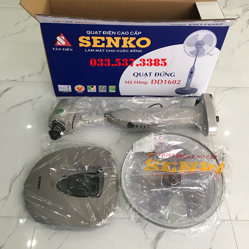 Quạt cây senko, quạt máy đứng DD 1602